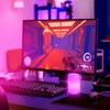 V-tac 8W LED šviestuvas, juodas, suderinamas su AMAZON ALEXA ir GOOGLE HOME, RGB