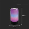 V-tac 8W LED šviestuvas, juodas, suderinamas su AMAZON ALEXA ir GOOGLE HOME, RGB
