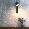 V-tac 8W LED sieninis šviestuvas, juodas, 3000K, su USB