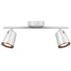 Lubinis šviestuvas V-tac 2x5W LED paviršinis šviestuvas, baltas, 3000K