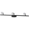 Sieninis šviestuvas V-tac 3x4,5W LED sieninis/paviršinis šviestuvas, juodas, 3000K