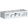 Lubinis šviestuvas V-tac 3x4,5W LED sieninis/paviršinis šviestuvas, juodas, 4000K