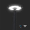 V-tac 120W LED lauko šviestuvas, juodas, 4000K