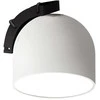 Bikuvalt 12W LED pakabinamas šviestuvas, baltu korpusu, 3000K, tvirtinamas ant 48V magnetinio dirželio
