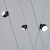 V-tac 12W LED pakabinamas šviestuvas, juodu korpusu, 3000K, tvirtinamas ant 48V magnetinio dirželio