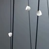 Bikuvalt 12W LED pakabinamas šviestuvas, baltu korpusu, 3000K, tvirtinamas ant 48V magnetinio dirželio