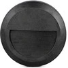 Bikuvalt 2W LED apvalus šviestuvas, juodas, IP65, 3000K