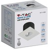 V-tac 3W LED įleidžiamas sieninis šviestuvas, baltas, 3000K