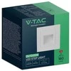 Bikuvalt 3W LED įleidžiamas šviestuvas laiptams, baltas, 3000K, IP65