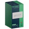 V-tac 3W LED įleidžiamas šviestuvas laiptams, baltas, 3000K, IP65