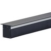 V-tac 10W LED linijinis sieninis šviestuvas, antracito sp., 3000K, IP65