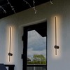 V-tac 12W LED sieninis lauko šviestuvas, juodas, 4000K