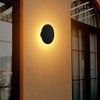 V-tac 12W LED sieninis šviestuvas, juodas, 4000K, IP65
