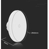 Sieninis šviestuvas V-tac 12W LED sieninis lauko šviestuvas, baltas, 3000/6400K, dimeriuojamas