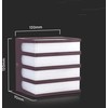 V-tac 8W LED sieninis lauko šviestuvas, rudas, 4000K