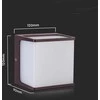 V-tac 8W LED sieninis lauko šviestuvas, rudas, 3000K