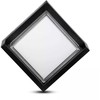 V-tac 12W LED sieninis šviestuvas, juodas, 4000K, IP65