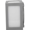 V-tac 12W LED sieninis šviestuvas, pilkas, 4000K, IP65