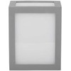 V-tac 12W LED sieninis šviestuvas, pilkas, 4000K, IP65