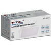 Sieninis šviestuvas V-tac 12W LED sieninis lauko šviestuvas, baltas, 3000K