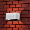 Sieninis šviestuvas V-tac 24W LED sieninis lauko šviestuvas, baltas, 4000K, IP65