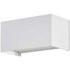 V-tac 24W LED sieninis lauko šviestuvas, baltas, 3000K, IP65