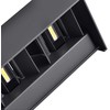 Sieninis šviestuvas V-tac 24W LED sieninis lauko šviestuvas, juodas, 3000K, IP65
