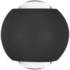 V-tac 2W LED sieninis šviestuvas, juodas, 3000K, IP54