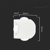 V-tac 4W LED sieninis šviestuvas, baltas, 3000K, IP54