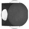 V-tac 4W LED sieninis šviestuvas, juodas, 4000K, IP54