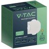V-tac 4W LED sieninis šviestuvas, baltas, 3000K, IP54