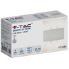 V-tac 5W LED sieninis šviestuvas, baltas, 3000K, IP65