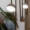 V-tac 20W LED pakabinamas šviestuvas, baltu korpusu, 3000K, tvirtinamas ant magnetinio 48V dirželio