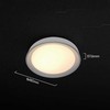 Lubinis šviestuvas 30/60W LED paviršinis šviestuvas, juodos sp., 3000-6500K, dimeriuojamas
