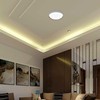 Lubinis šviestuvas 30/60W LED paviršinis šviestuvas, rudos sp., 3000-6500K, dimeriuojamas