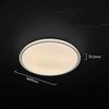 Lubinis šviestuvas 30/60W LED paviršinis šviestuvas, pilkos sp., 3000-6500K, dimeriuojamas