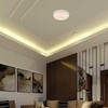 Lubinis šviestuvas 30/60W LED paviršinis šviestuvas, rudos sp., 3000-6500K, dimeriuojamas