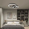 Lubinis šviestuvas V-tac 20W LED paviršinis šviestuvas, juodas, 3000K