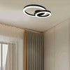 Lubinis šviestuvas V-tac 20W LED paviršinis šviestuvas, juodas, 3000K
