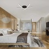 Lubinis šviestuvas V-tac 20W LED paviršinis šviestuvas, juodas, 3000K