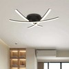 Lubinis šviestuvas V-tac 20W LED paviršinis šviestuvas, juodas, 3000K