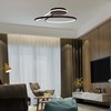 Lubinis šviestuvas V-tac 54W LED paviršinis šviestuvas, juodas, 4000K, dimeriuojamas