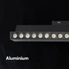 Oprawa szynoprzewód 48V V-TAC 15W 48V 36st LED juoda 33cm regulowana VT-41031 4000K 1220lm 3 metai gwarancji