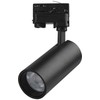 30W LED šviestuvas į bėgelius, juodas, 3000/4000/6400K
