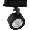 V-tac 30W LED šviestuvas į bėgelius, juodas, 3000/4000/6400K