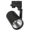 35W LED šviestuvas į 3 fazių bėgelius, juodas, 6400K, CREE LED chip