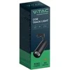 V-tac 40W LED šviestuvas į bėgelius, juodas, 3000/4000/6400K