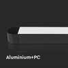 V-tac 18W LED šviestuvas į magnetinius bėgelius ULTRA THIN, juodas, 6400K