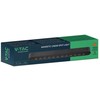 V-tac 22W LED šviestuvas į magnetinius bėgelius ULTRA THIN, juodas, 3000K