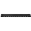 V-tac 12W LED šviestuvas į magnetinius bėgelius ULTRA THIN, juodas, 3000K